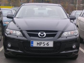 Номера на авто в Финляндии!(1000 EUR) | Mazda 6 mps