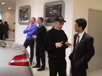 Открытие официального дилерского центра Nissan в Вологде - АЦ "Мартен" | Виктор Колесов и Фудзии Такудзи