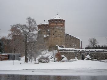 Финляндия под снегом | Крепость Savon Linna