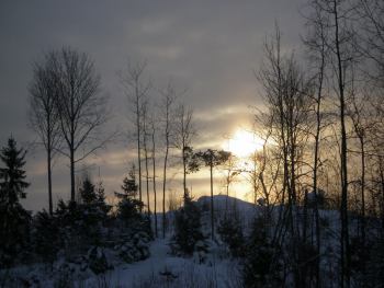 Финляндия под снегом | Короткий полдень