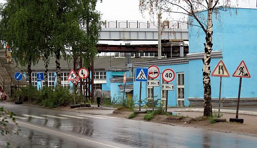 СТОП-ЛЯП | Ул.Можайского, локомотивное депо Самая большая плотность дорожных знаков на квадратный метр площади.