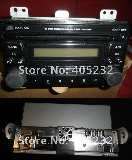 Переделка CD магнитолы в CD-MP3 | Нашел фото задней стенки 