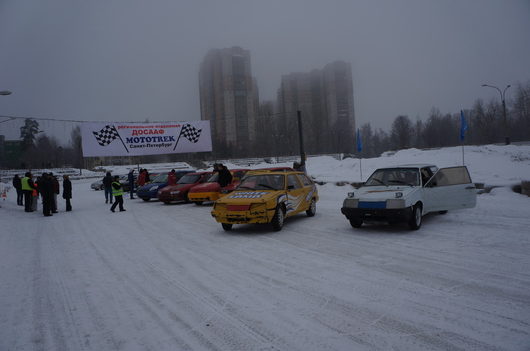 Кубок Росии по ледовым гонкам 2013 Питер 1 этап | Автоспорт