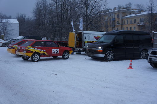 Кубок Росии по ледовым гонкам 2013 Питер 1 этап | Закрытый парк 3