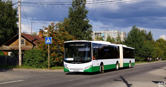 Новые автобусы на улицах Вологды | Volgabus-6271 на улице Панкратова, маршрут №16.