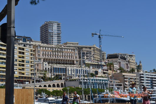 Франция, Лазурный берег и Монако, 1800 км за рулем автомобиля по Европе | Монако, вид с набережной.