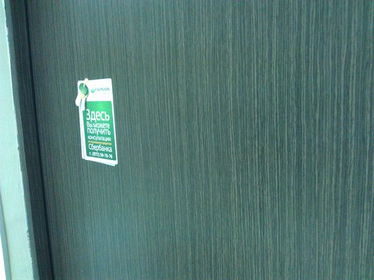 ламинированная пленка на полотно двери | фото 1