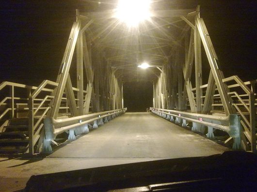 Мосты, переправы и путероводы в Вологодской области | Мост через Порозовицу в селе Волокославино