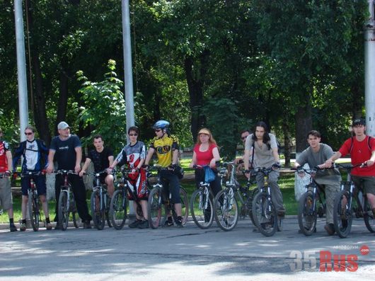 Соревнования по велоспорту в Вологде, Вологодской области, России | Мото-вело