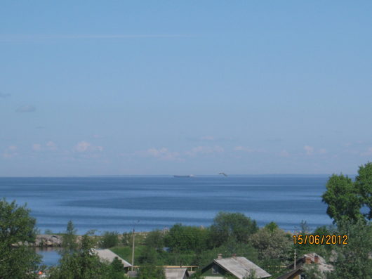 Белозерск. Фото | добавлю, вид на Белое озеро, с оборонительного вала