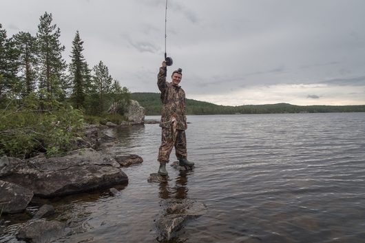 Рыбалка без границ | Естественно рыбалки в Карелии, особенно вначале августа никогда не обходятся без дождей.