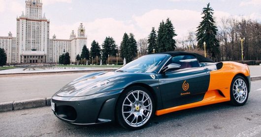 Москва | Прокат авто - каршеринг | В качестве бонуса, за частое пользование сервисом, есть возможность получить бесплатную поездку на Ferrari F430 Spider 