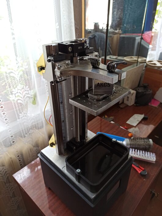 3d печать | Собрал фотополимерный принтер Качество печати просто огонь.