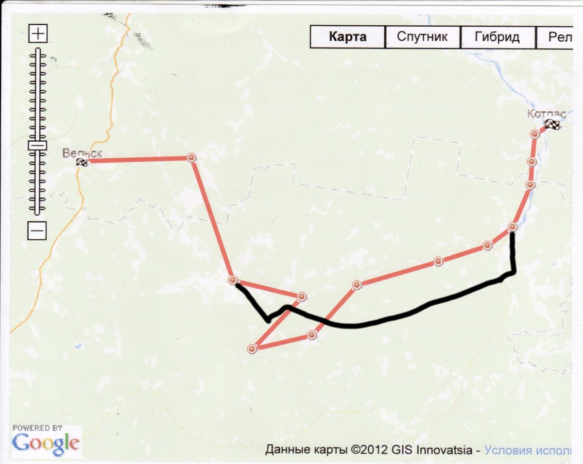 Кадастровая карта нюксеница