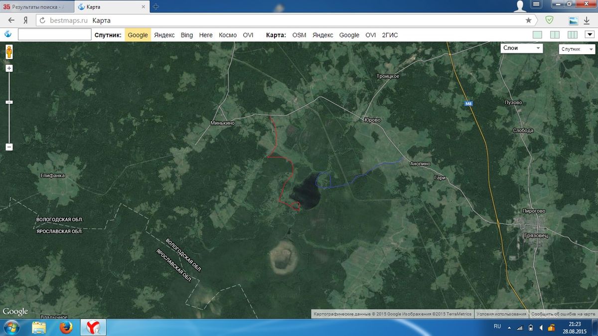 Спутник карта московской области в реальном времени