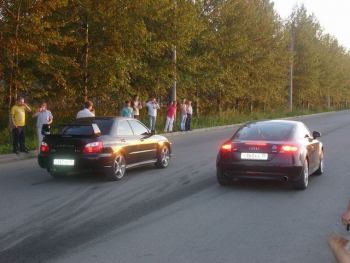 Нелегальный  DragRacing в Вологде | Редко такое увидеш, если ты не владелец одной из машин В Download выложил видео в архиве 844кб.