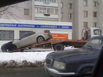 Раздолбыши (фото аварийных авто) | зато я сфоткал как грузили )