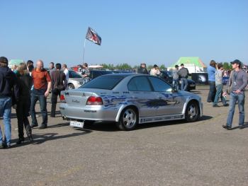 НордRace-2008 + фотоотчет | Обратите внимание на крепление номера.