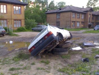 Раздолбыши (фото аварийных авто) | ул.Московская