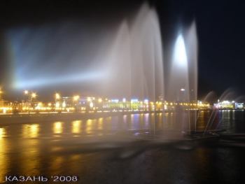 Фотография | фонтан... вечерний вид