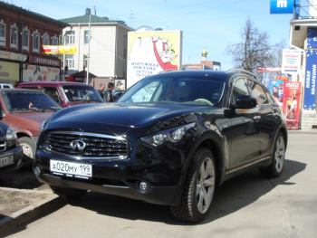 Парковка! Общие вопросы | Infiniti FX50s тоже на пешеходной зоне ул.Батюшкова