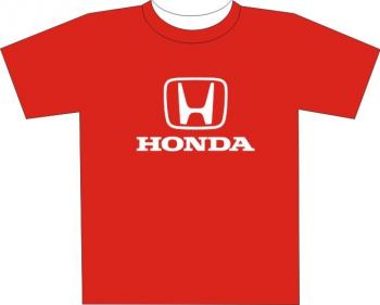 Honda- сделано в Японии! | Вот примерный макет того, что я себе закажу. Цвет и размер футболки могут быть разные.