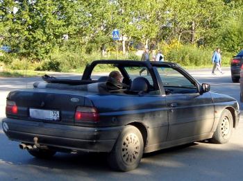 Вологодские "деликатесы" (фото редких и интересных автомобилей) | Форд Эскорт