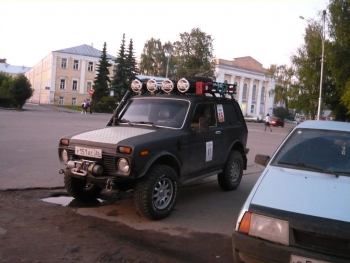 Вологодские "деликатесы" (фото редких и интересных автомобилей) | Вот еще нива..может была..извините если что)