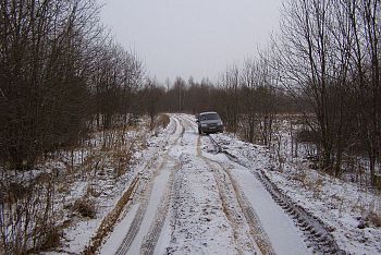 Наша жизнь | Кичигино Доехать не смогли около километра Клиренс не позволил.