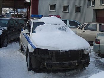 Раздолбыши (фото аварийных авто) | Пассат, тож без бампера