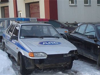 Раздолбыши (фото аварийных авто) | ВАЗ-2115, повреждиний особо никаих, но все же