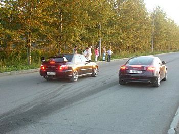 Нелегальный  DragRacing в Вологде | Ильюшина