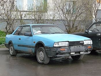 Вологодские "деликатесы" (фото редких и интересных автомобилей) | старенькая Mazda 626 Coupe