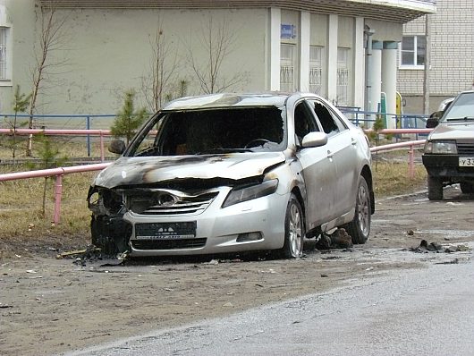 Возгорания автомобилей | стояла на Псковской вечером одного дня на этой неделе, утром следующего дня - уже не было