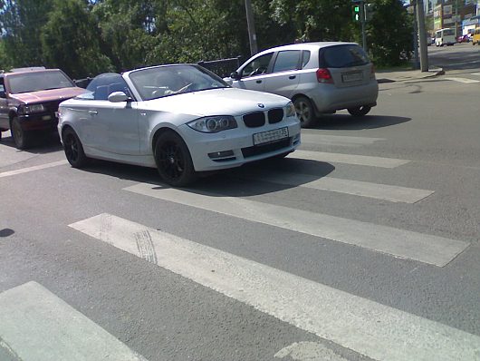 Вологодские "деликатесы" (фото редких и интересных автомобилей) | BMW 1-series cabrio