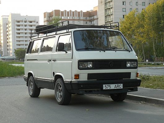 Вологодские "деликатесы" (фото редких и интересных автомобилей) | Volkswagen T3 Caravelle '1981-92