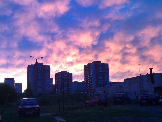 Природа нашего края (ФОТО) | вот такое небо утром в городе