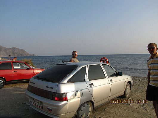 snk - ВАЗ 21124, V1.6 - 16кл., 2007г | Черное море в районе Судака - дикий пляж
