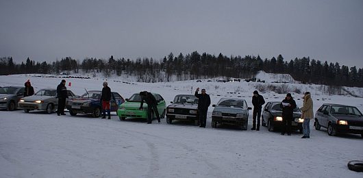 Перерыв между заездами. Чистка трассы Санниково | ...