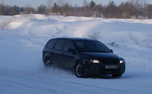 Перерыв между заездами. Чистка трассы Санниково | Форд Фокус (с водителем не знакома blush )