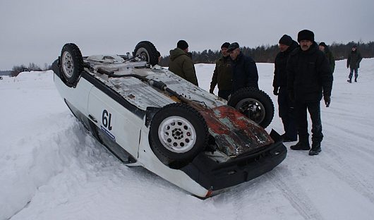 Перерыв между заездами. Чистка трассы Санниково | ...