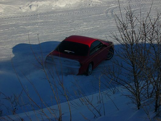 FIN - Nissan s14a Kouki - Red | Не обошлось без разворотов