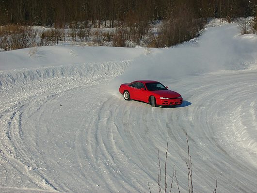 FIN - Nissan s14a Kouki - Red | Сначала привыкал к трассе