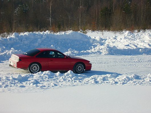 FIN - Nissan s14a Kouki - Red | решил попробовать как там он себя ведёт