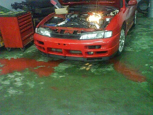 FIN - Nissan s14a Kouki - Red | Пустил сегодня кровь машинке smile 