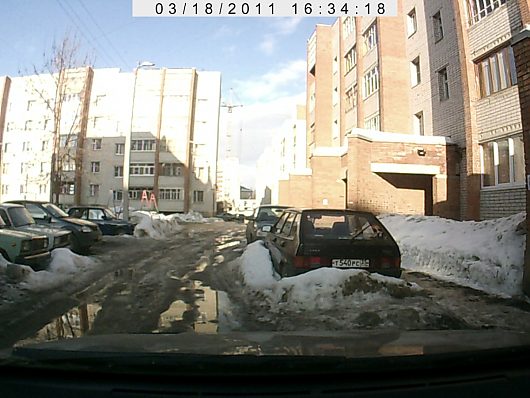 Вологда. "Подснежники" или бесхозные машины | У нас во дворе тоже подснежник