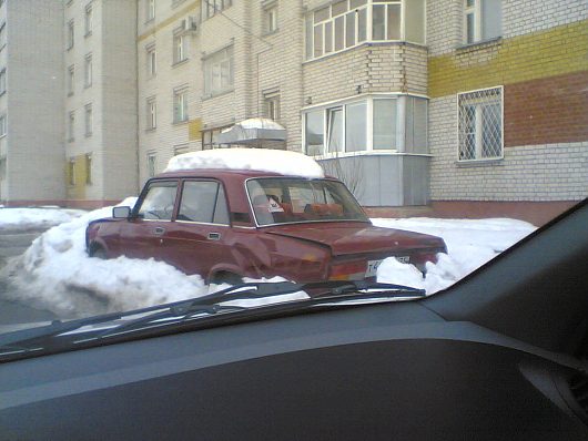 Вологда. "Подснежники" или бесхозные машины | сразу там же