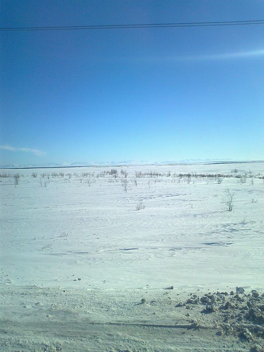 Дорожные зарисовки | [сев.двина из окна поезда ) ] .. а дальше на север только тундра.. и тоже из окна поезда