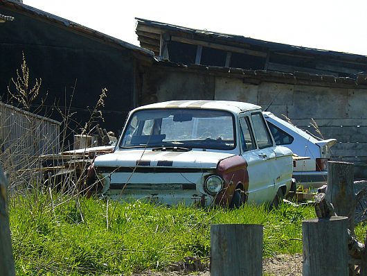 просто ретро-автомобили (фотографии, сделанные на вологодчине) | ЗАЗ