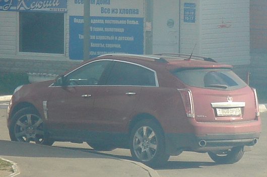 Вологодские "деликатесы" (фото редких и интересных автомобилей) | Cadillac SRX